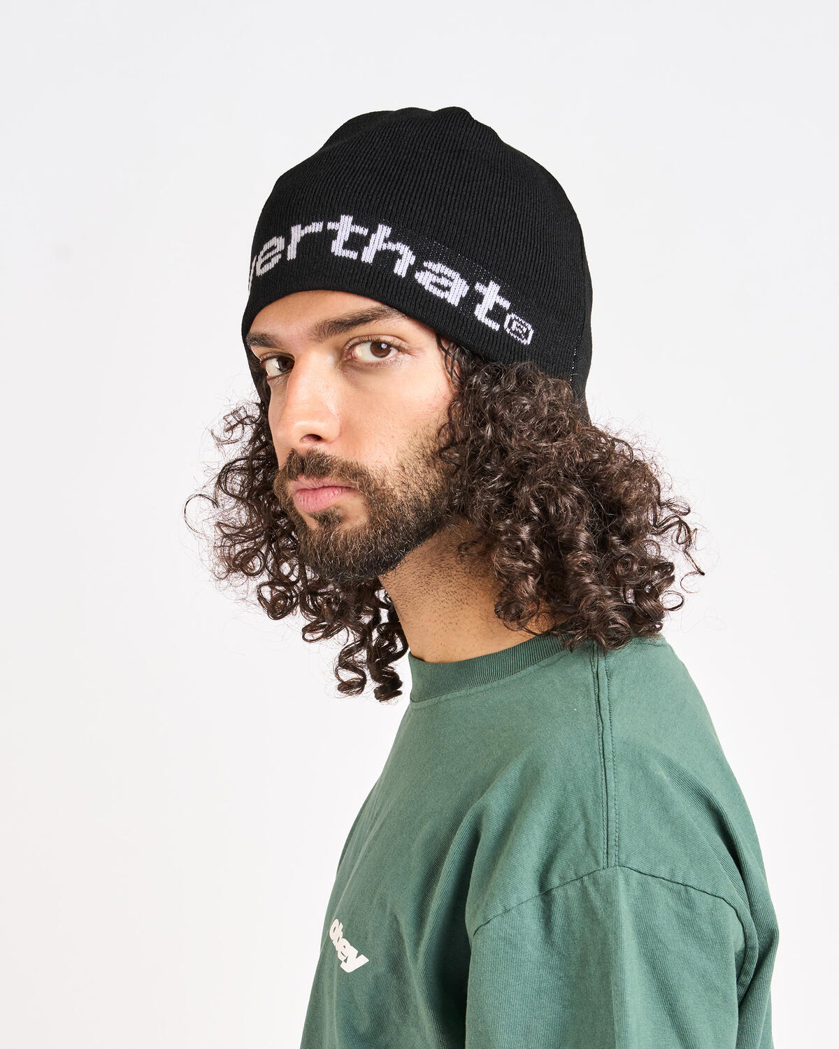 Thisisneverthat SP-Logo No Cuff Beanie | TN250WHWBE0A-BLK | AFEW STORE
